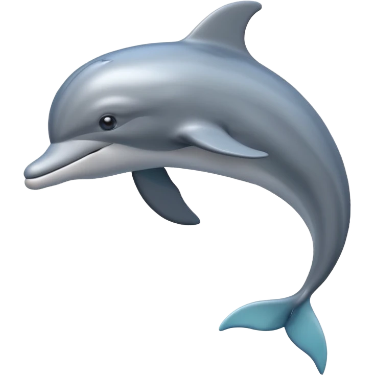 dolphin 3d emoji