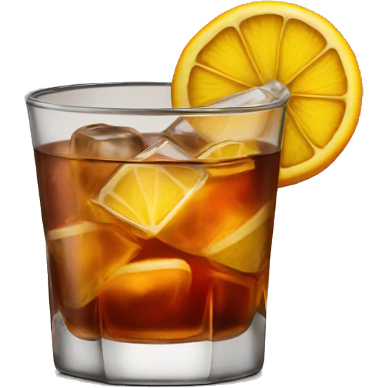 Old Fashioned cocktail  emoji