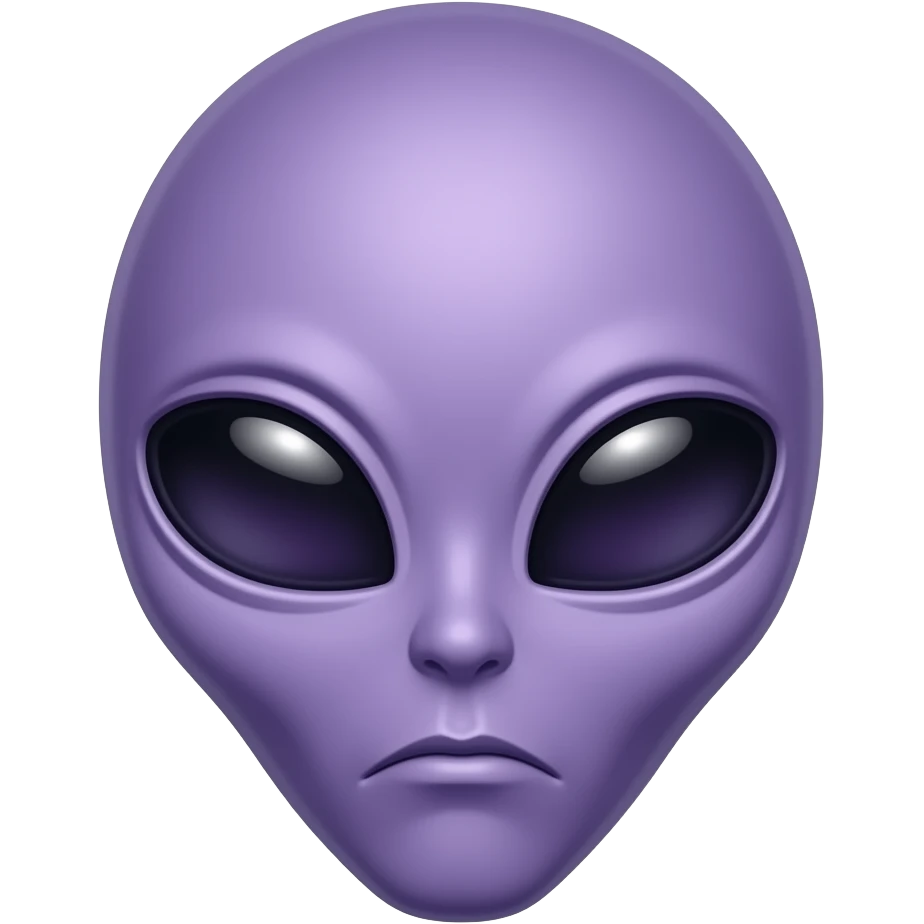 alien purple emoji