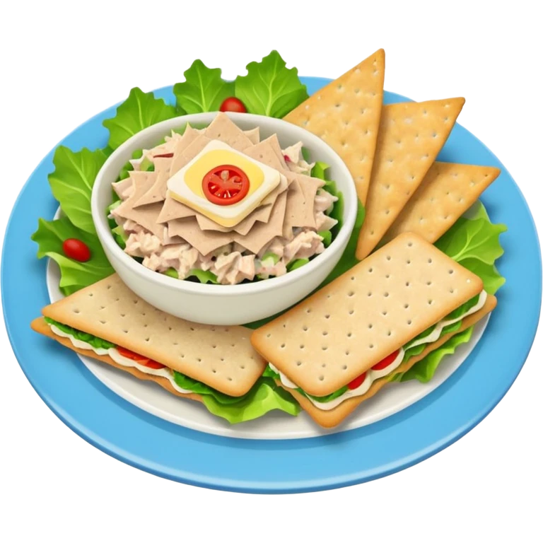 Tuna plate emoji