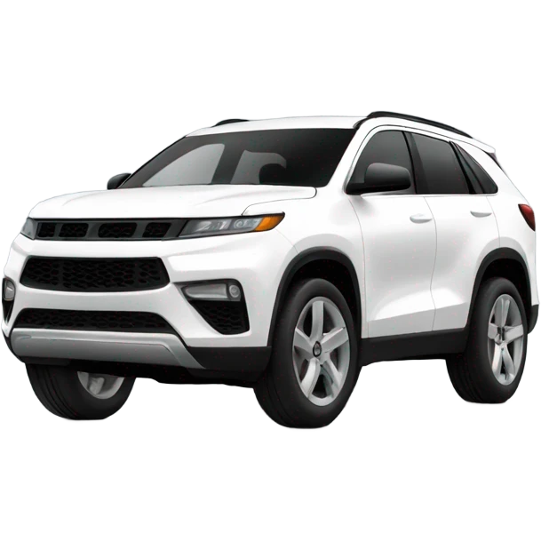 White suv black rims emoji