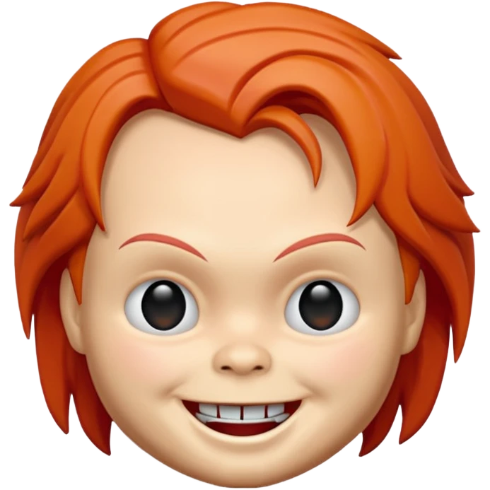 Un emojin de chuky emoji