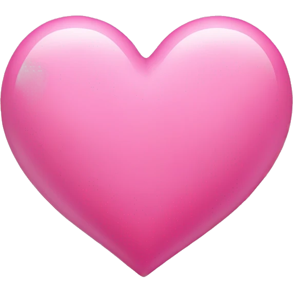 Pink heart small emoji