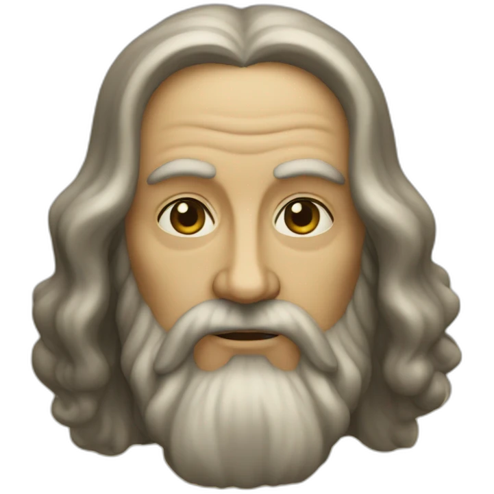 Leonardo da Vinci emoji