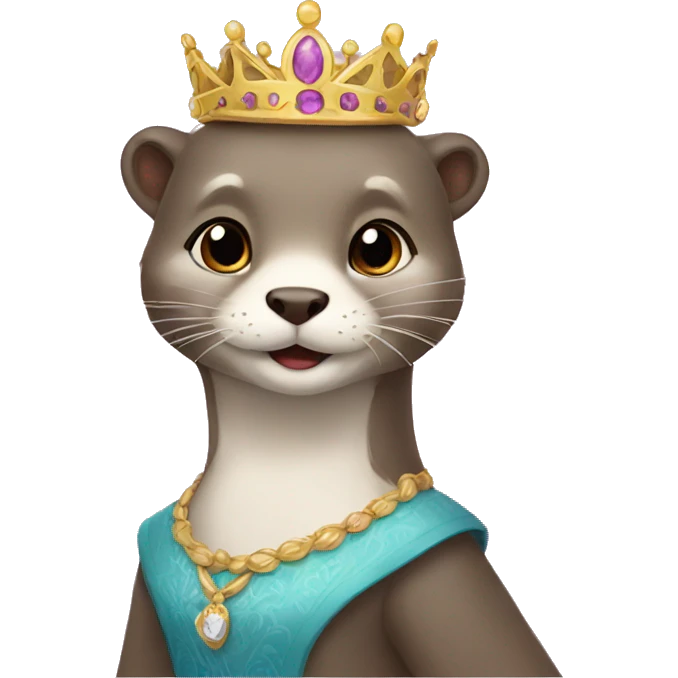 princess otter emoji