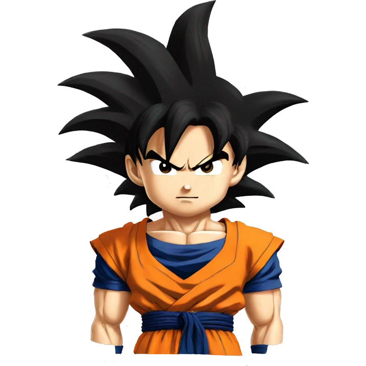 Goku from dragon ball z emoji