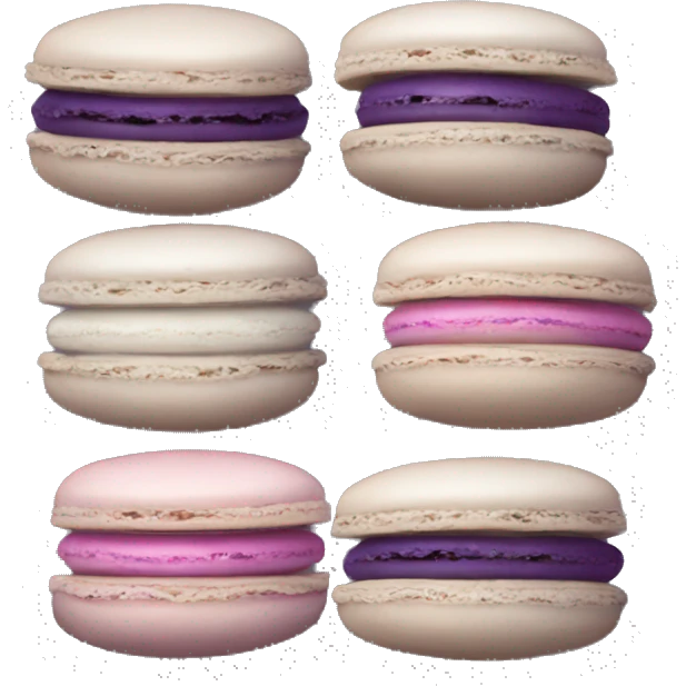 Gothic macarons emoji