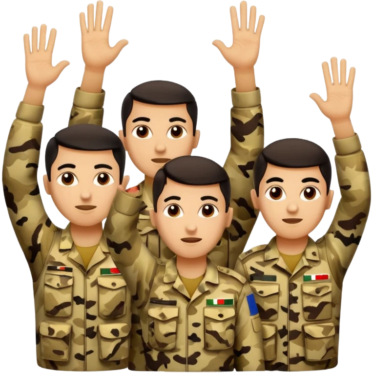 iraqi surrenders emoji