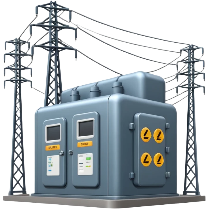 electrical substation factory emoji