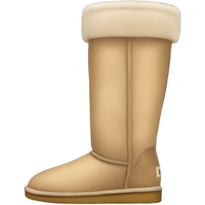 beige uggs emoji