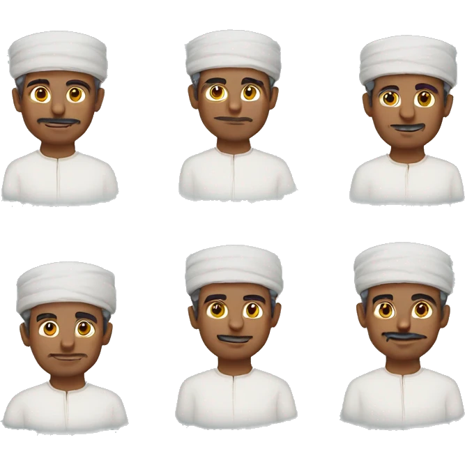 Omani man emoji