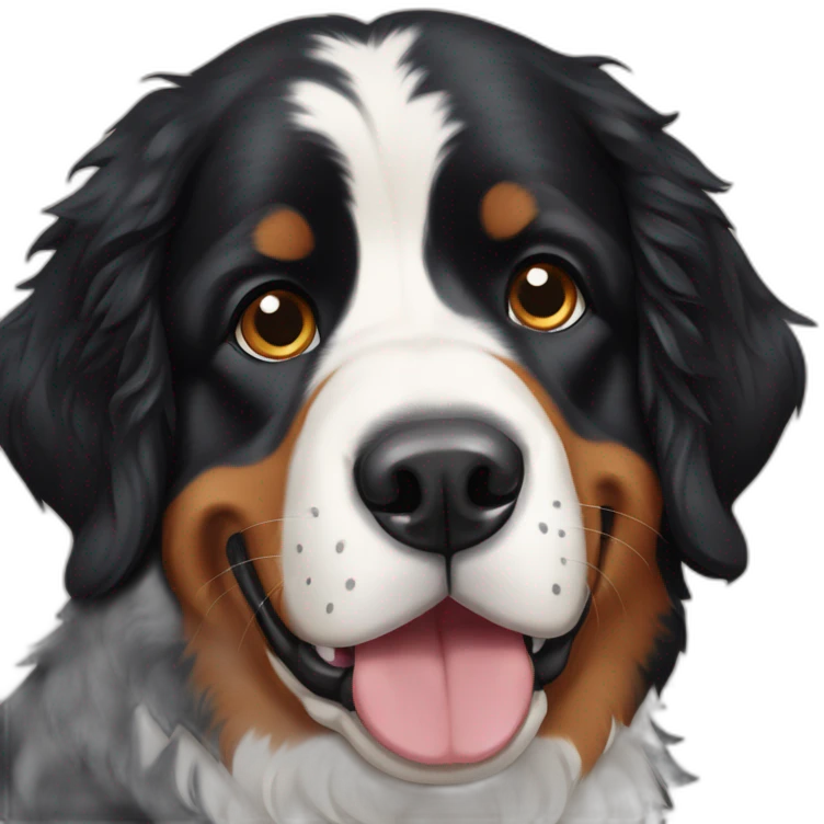 Bernese mountain dog irish emoji