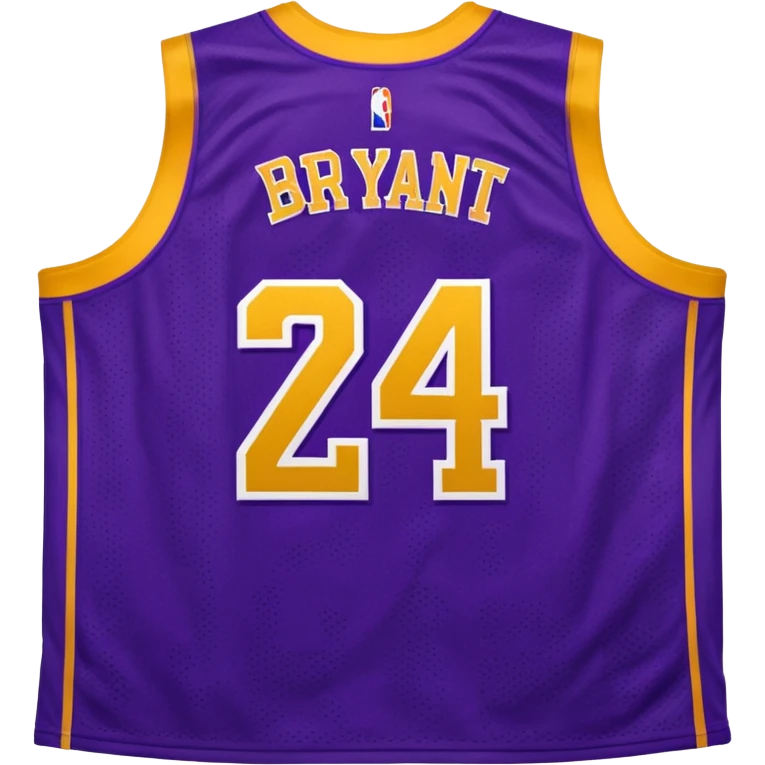 Kobe bryant jersey emoji