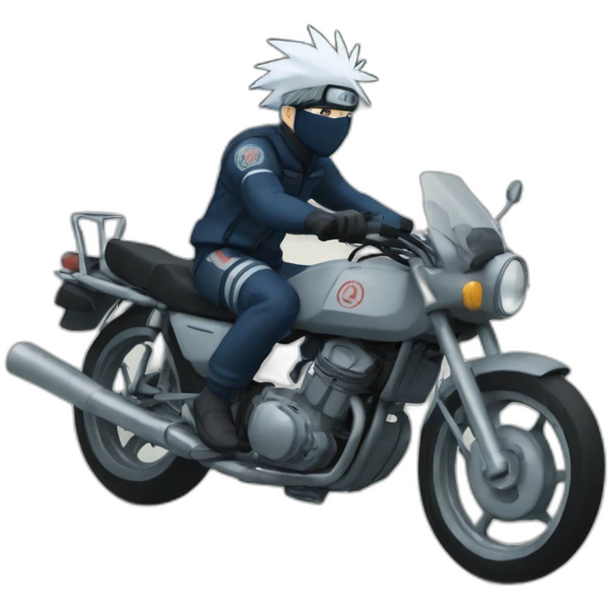 Rx 100 bike driving kakashi emoji