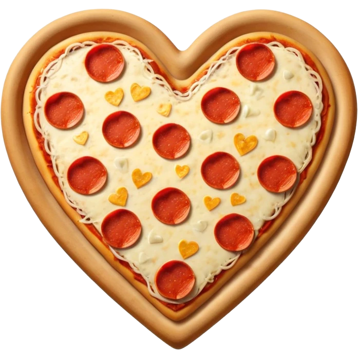 Pizza heart  emoji
