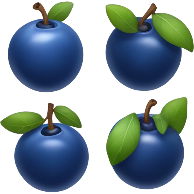 blueberry emoji