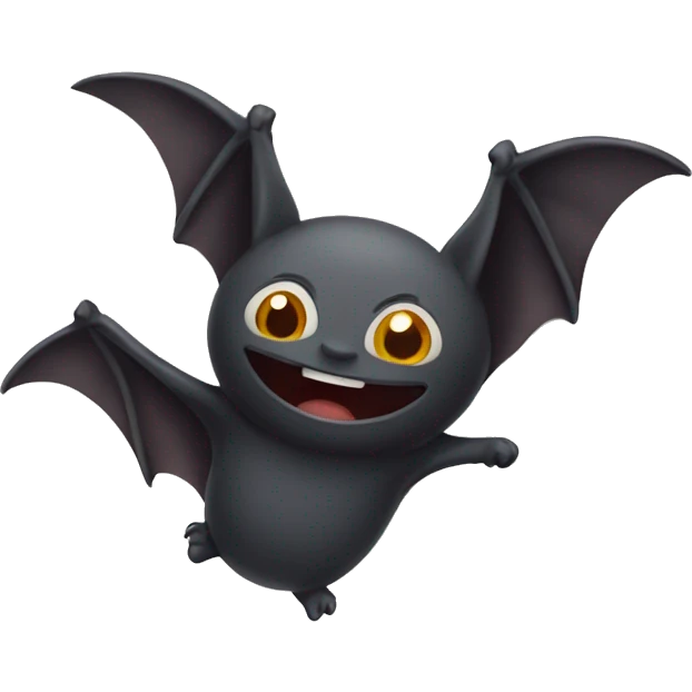 bat swirling around emoji