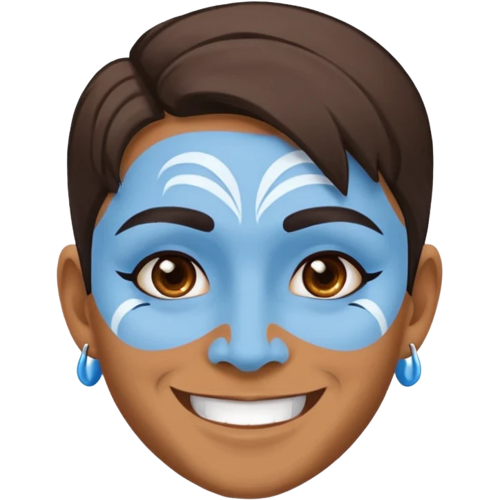 An image of a Tarheel emoji