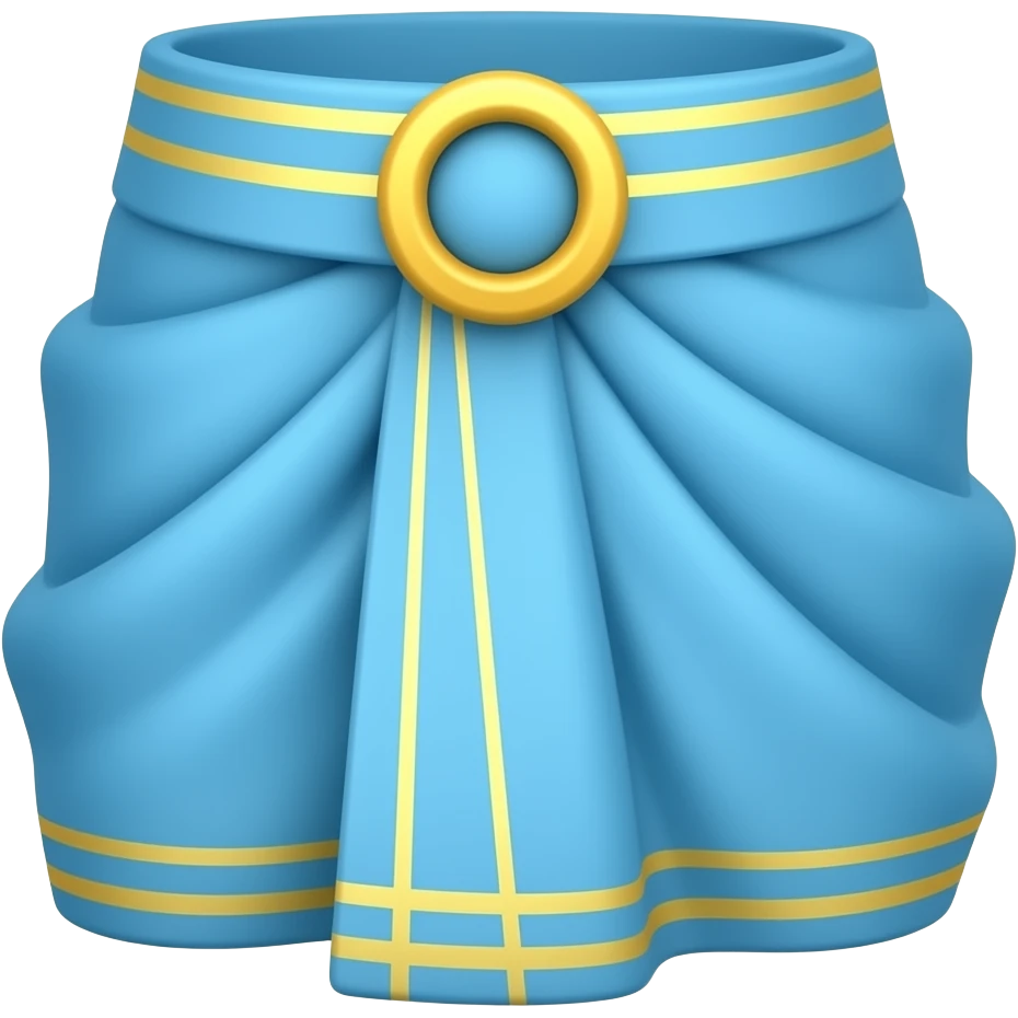 Blue dhoti emoji
