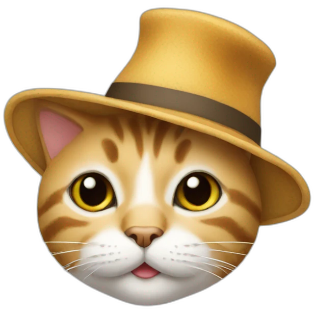 cat in a hat emoji