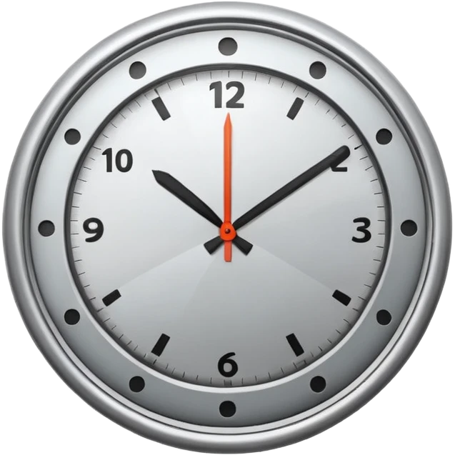 Clock emoji