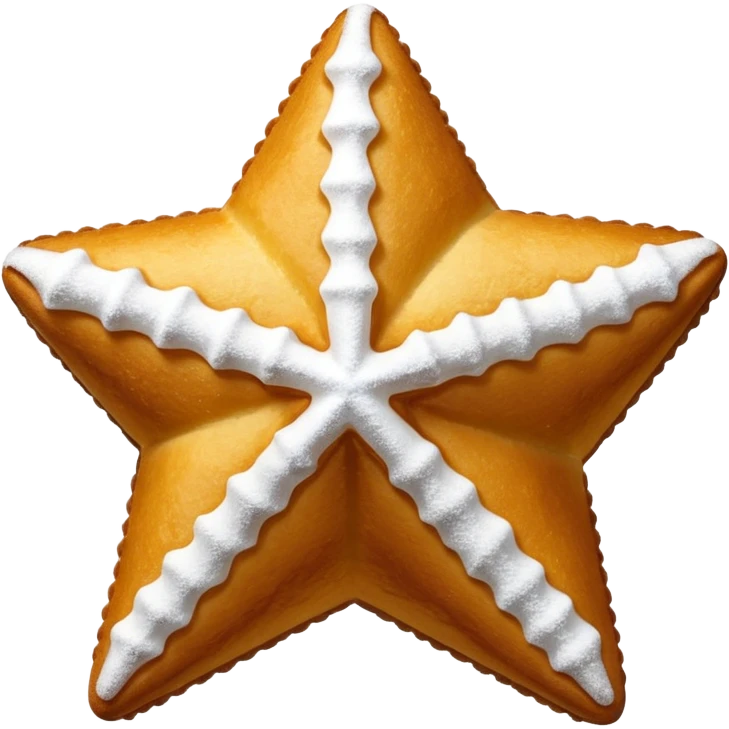 Christmas pandoro star emoji