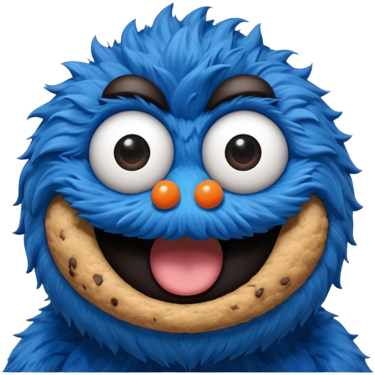 Cookie Monster emoji