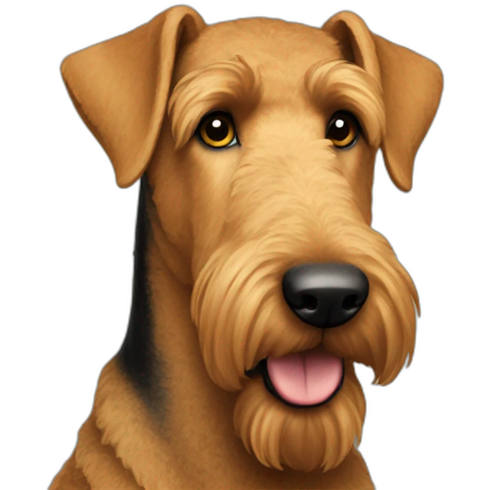 Airedale emoji