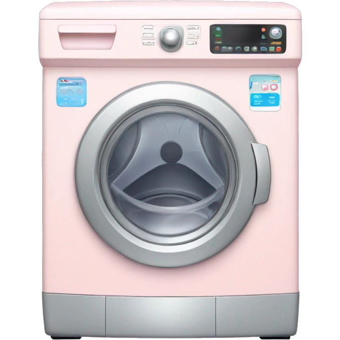 pastel Washing machine emoji