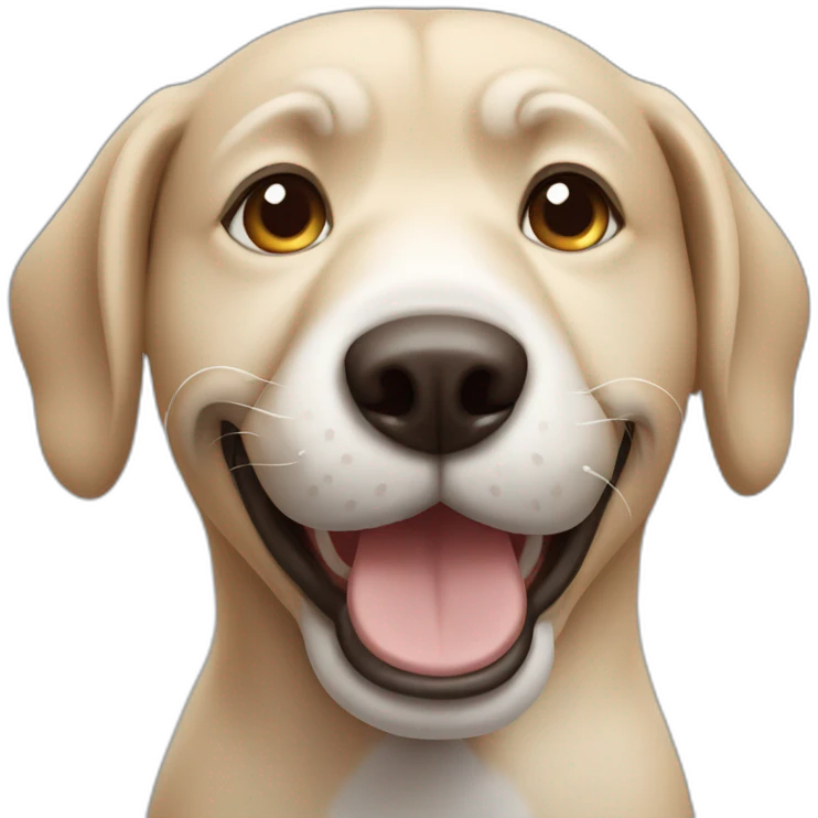 dog palming face emoji