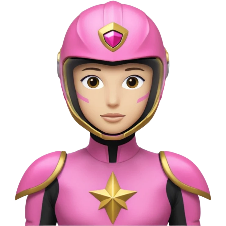 Power rangers Zeo pink ranger  emoji