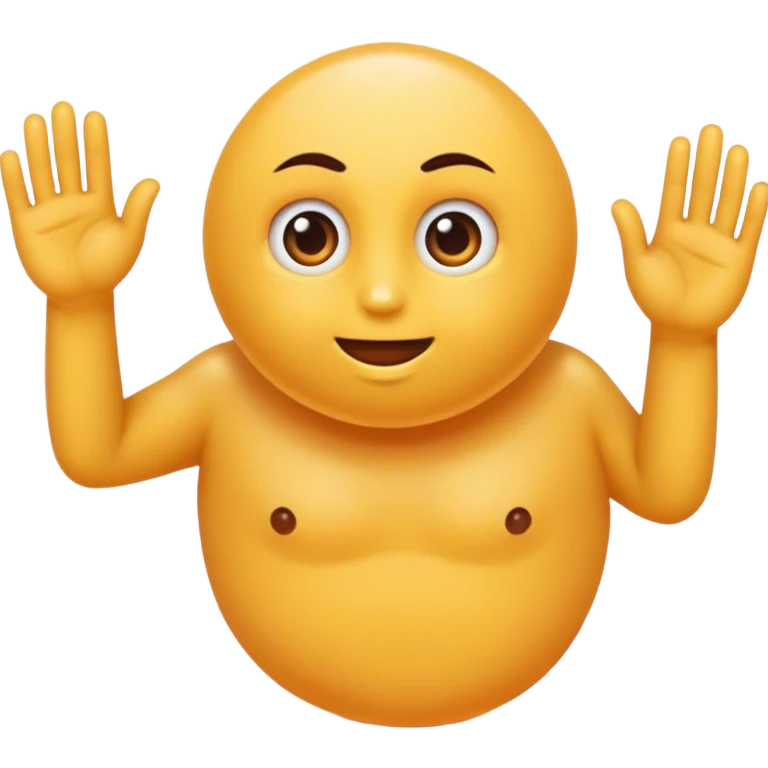 Créé un emoji de 2 doigt de la main qui regarde vers le bas emoji