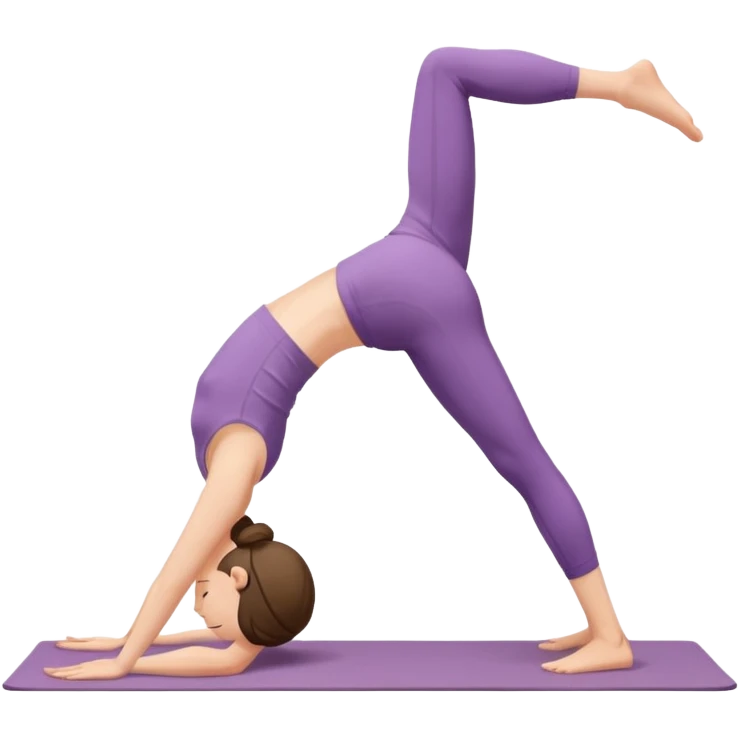 yoga bridge pose emoji