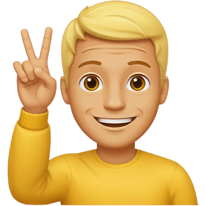 A yellow man with both his hands up waving his fingers towards himself  emoji