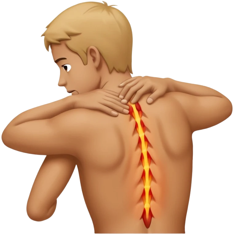 Dolor de espalda  emoji