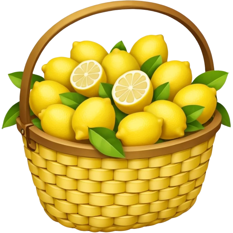 Lemon basket  emoji