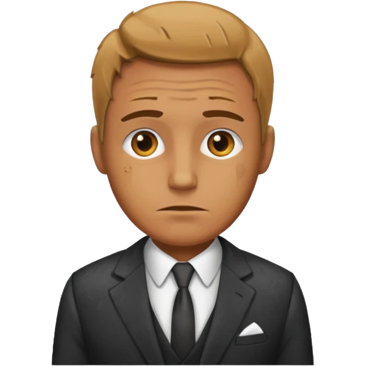 guy in stocks emoji