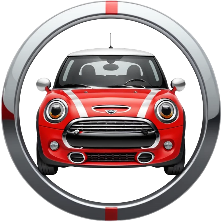 Draw mini cooper logo  emoji