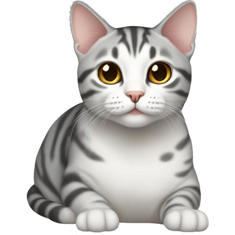 American shorthair cat emoji