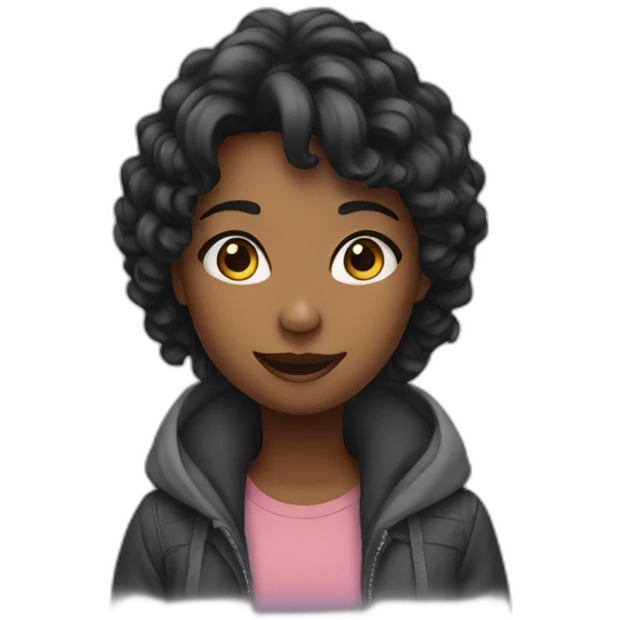 Voice girl emoji