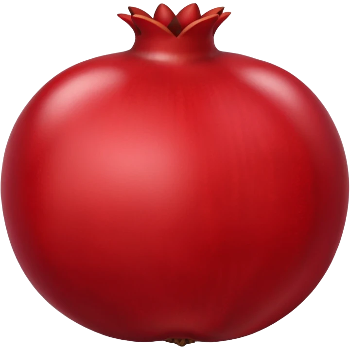 A pomegranate emoji