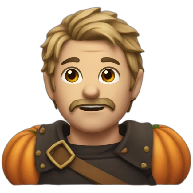 Hallowen jack emoji