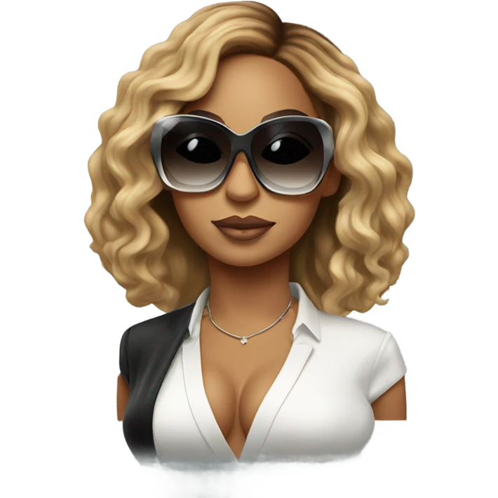 Beyoncé sunglasses emoji