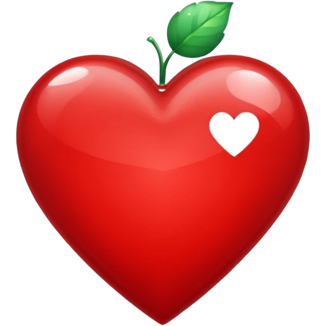 corazón con purpurina emoji