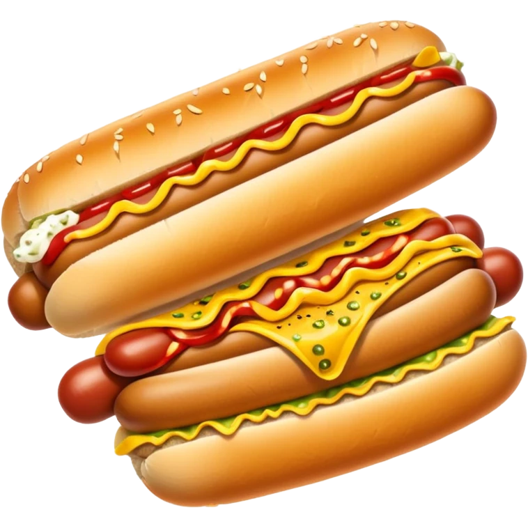 hot dog emoji
