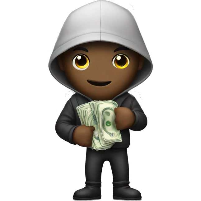 robber with money emoji