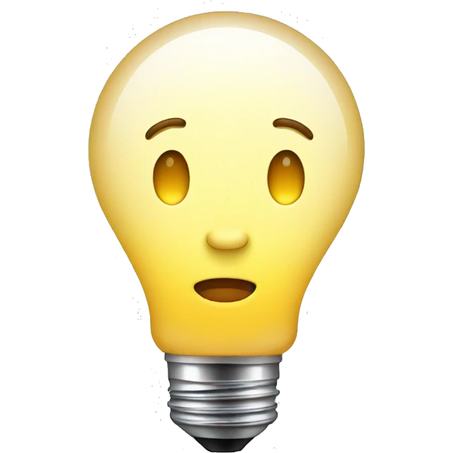 lighbulb emoji