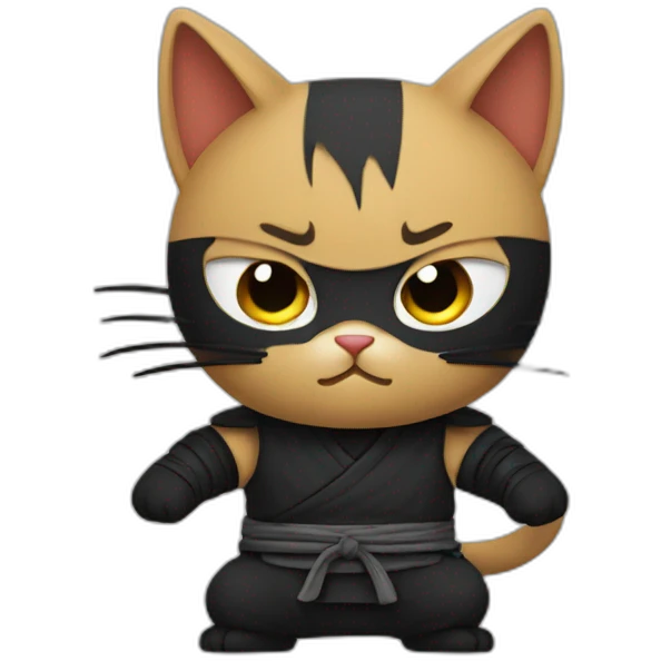 ninja cat emoji