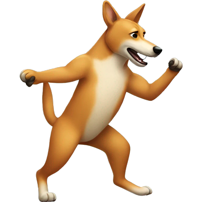 dancing dingo emoji