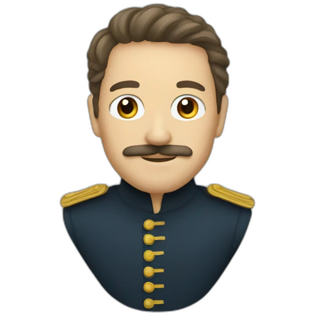 Create an emoji representing a French lieutenant emoji